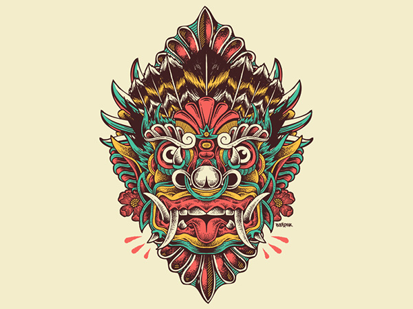 Barong Sae (Gambar: Rahadil Hermana / Behance.net)