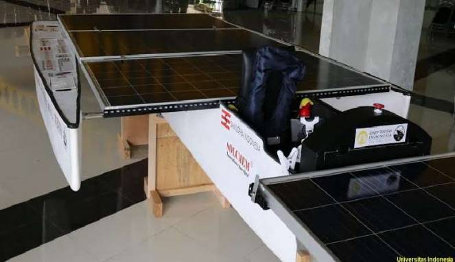 Jagur Karya Tim Solar Boat Team (SBT) dari Universitas Indonesia (Foto: dok.UI)