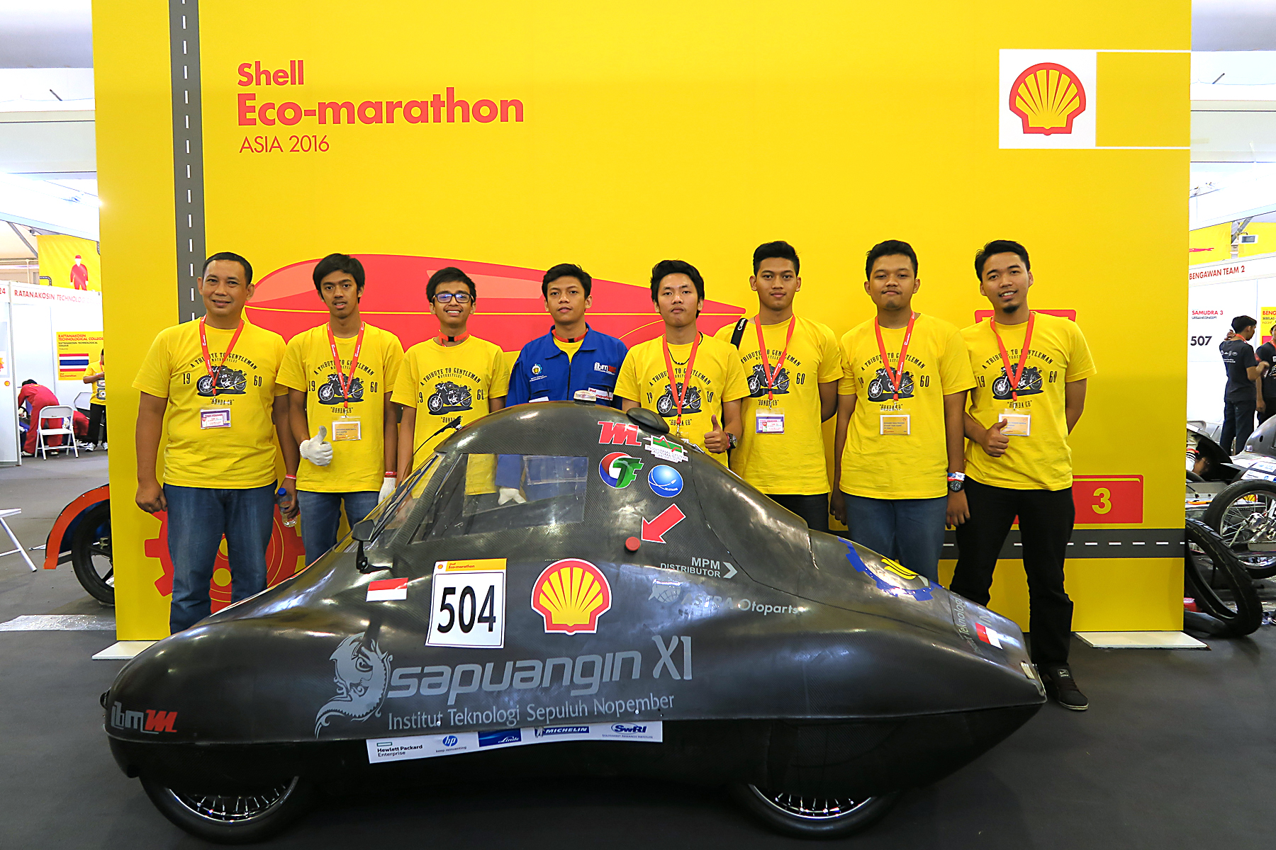 Tim Sapuangin ITS Surabaya (Shell via AP Images)