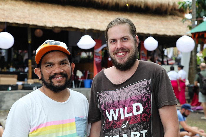 Ray Ardiansyah bersama Eelke Plasmeijar (Foto: Philipp Gunther / nowjakarta.co.id)