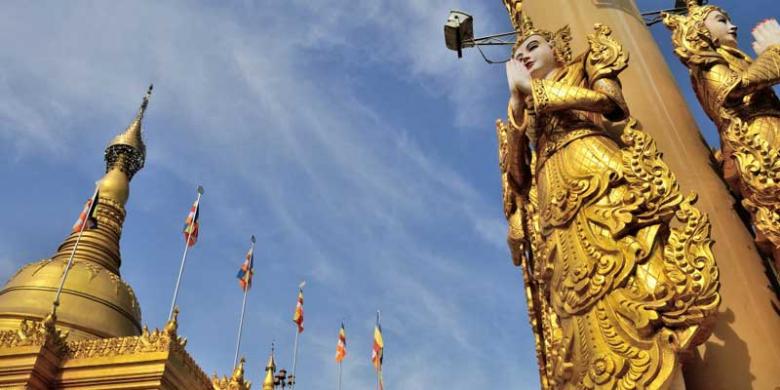 (Pagoda Lumbini/kompas.com)